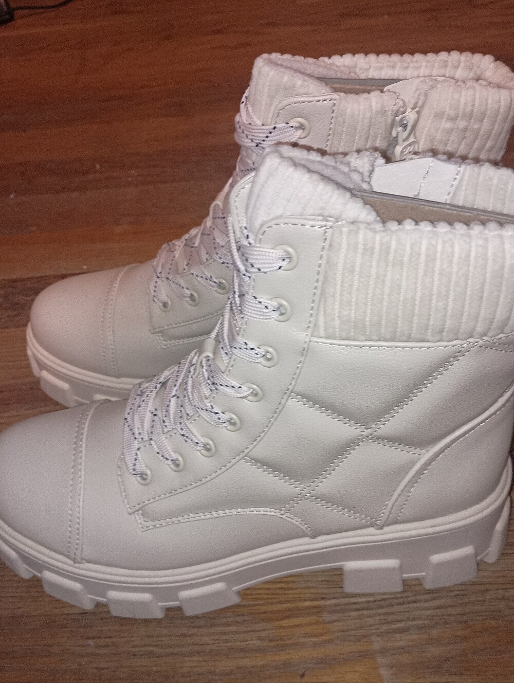 Circus NY by Sam Edelman LACE UP CARGO. BOOTS 9.5